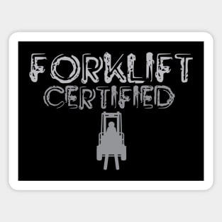 Forklift Certified Sticker